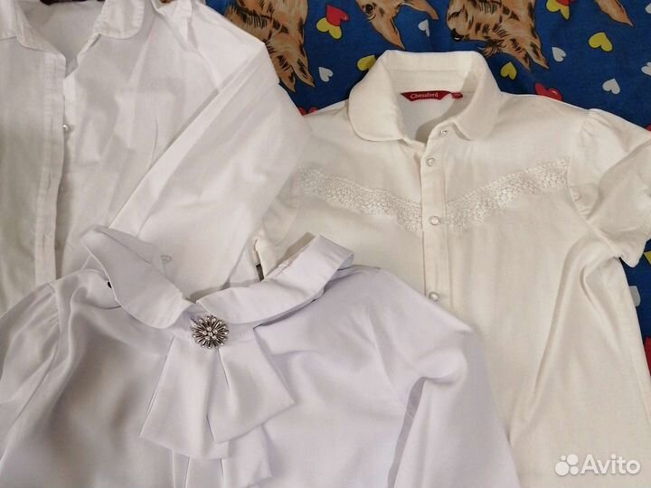 Блузкина девочку 152