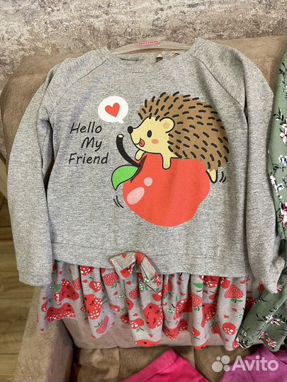 Пакет вещей на девочку