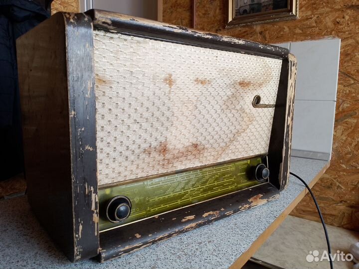 Радиола СССР ламповая вэф Аккорд