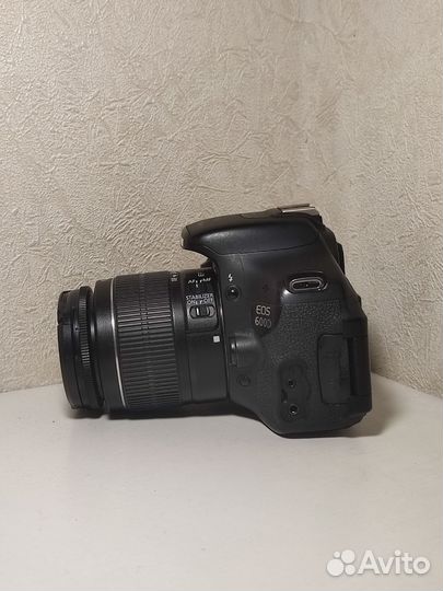 Canon eos 600d 18-55mm Kit (пробег 33тыс)