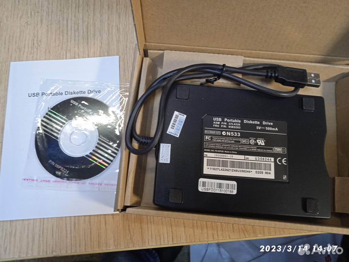 Внешний FDD 3,5 USB