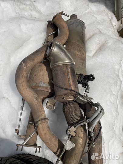 Выхлопная система в сборе Amarok 3.0 TDI 2018 год