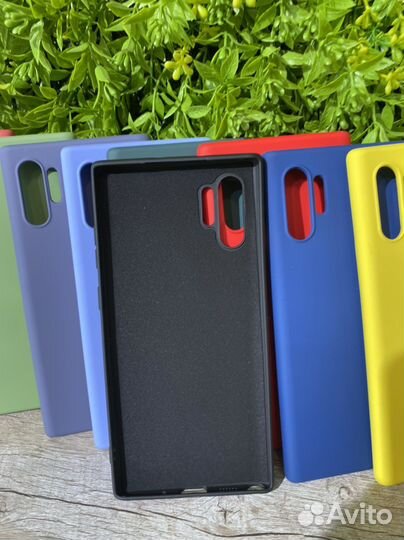 Чехол силиконовый Samsung Note 10 plus