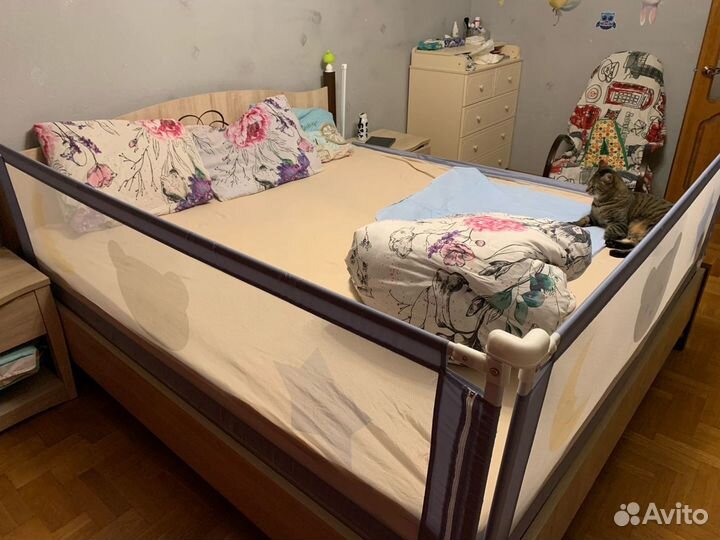 Бортики для кровати 180х200 уберегающие ребенка