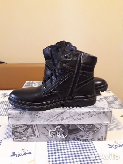 Ботинки мужские зимние 42 размер новые