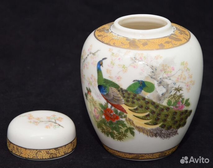 Керамическая ваза японский стиль