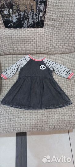 Платье next 12-18мес