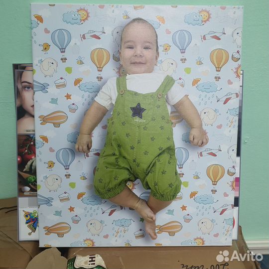 Печать фото на холсте