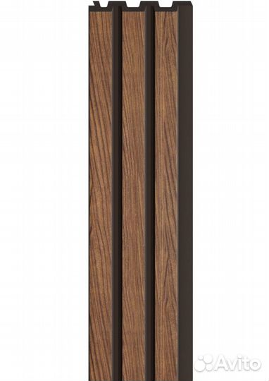 Реечные стеновые панели VOX Linerio M-line mocca 2