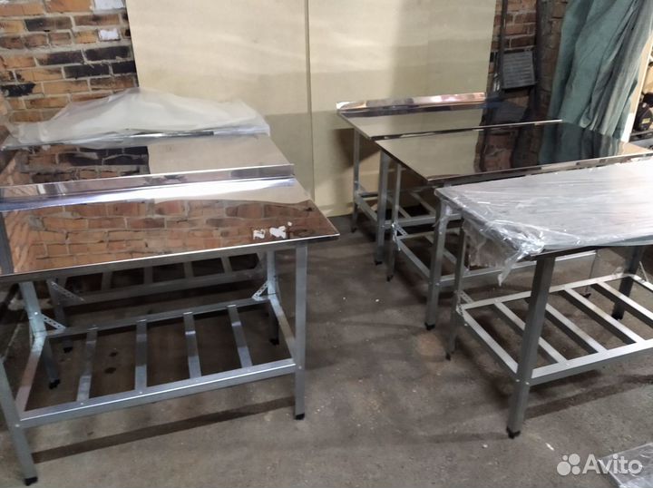Изготовление столов из нержавеющей стали