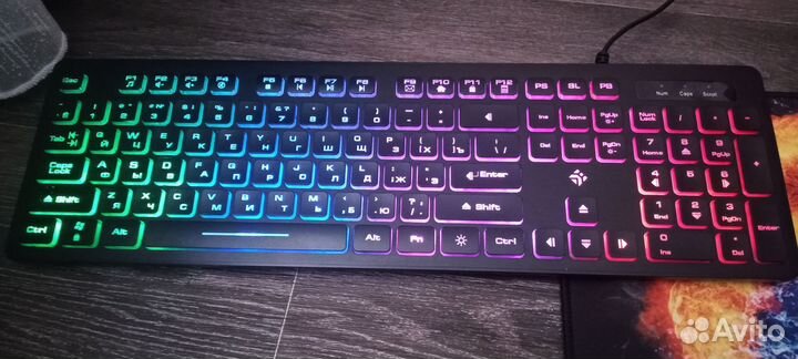 Клавиатура мышка и коврик