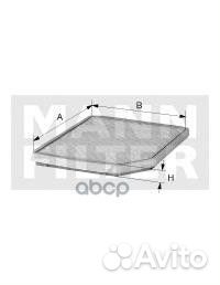 Фильтр салона MB W246/W176 угольный CUK 26 007