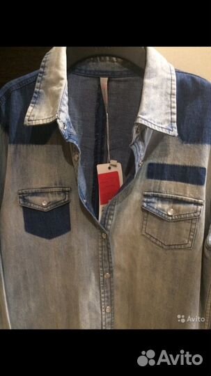 Джинсовая рубашка