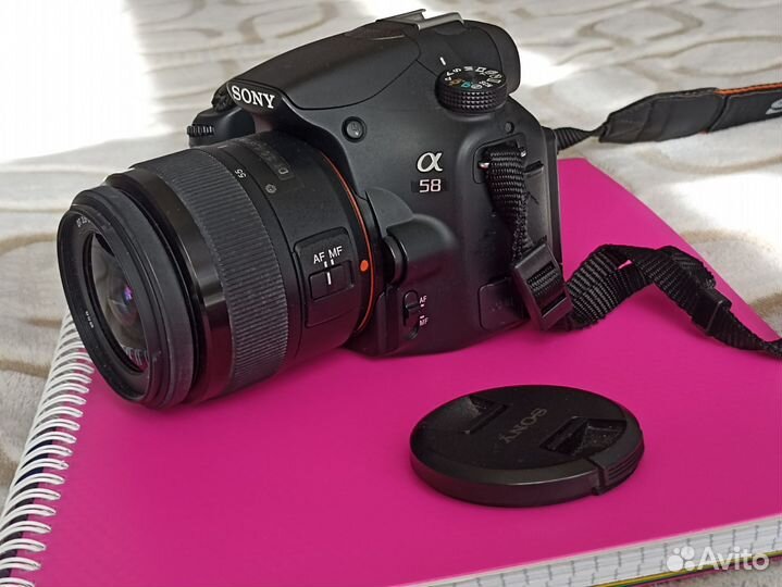 Зеркальный фотоаппарат sony slt-a58