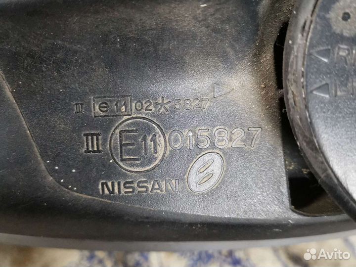 Зеркало левое заднего вида