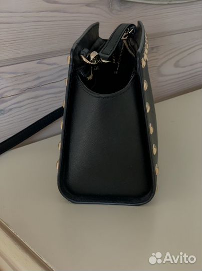 Сумка женская michael kors selma stud mini чёрная