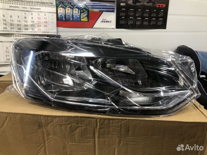 Фары на volkswagen polo с 2019