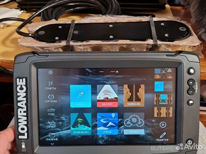 Эхолот-картплоттер Lowrance Elite-9Ti2/Ai2 3in1