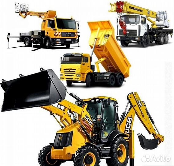 Услуги экскаватора погрузчика JCB. Спецтехника