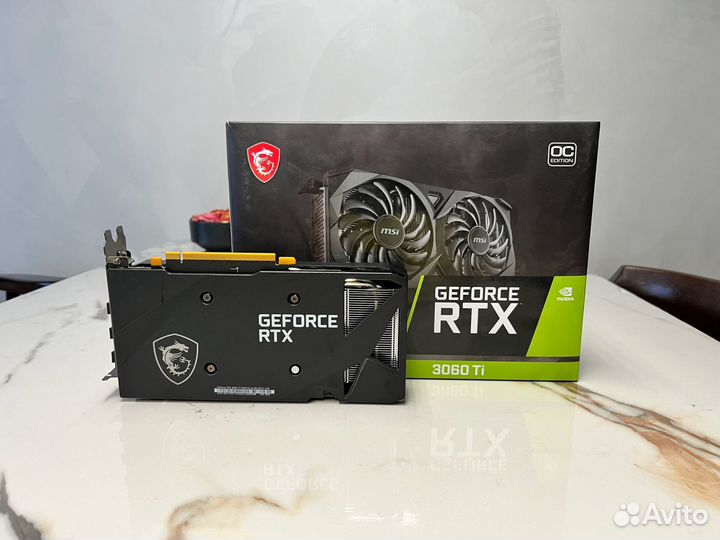 RTX 3060 Ti MSI на гарантии