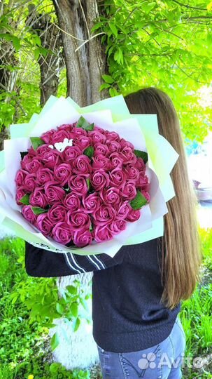 Мыльные цветы, розы, букеты из мыла, 1 сентября