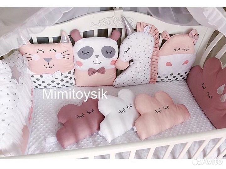 Бортики в кроватку