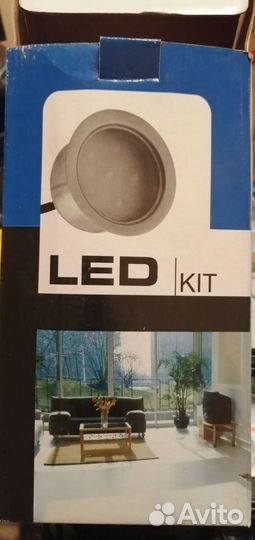 Встраиваемые светодиодные уличные светильники