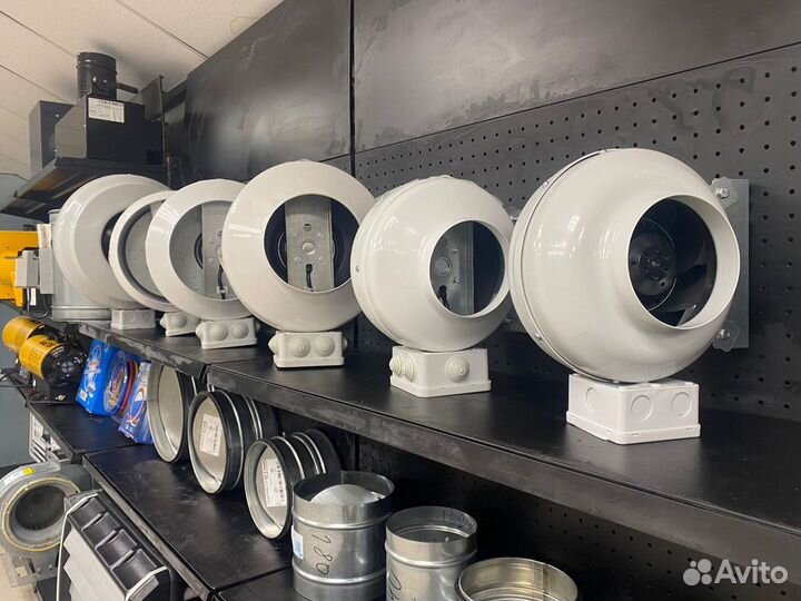 Канальные вентиляторы