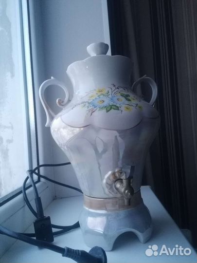 Самовар керамический