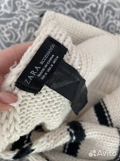 Комплект шапка и шарф Zara