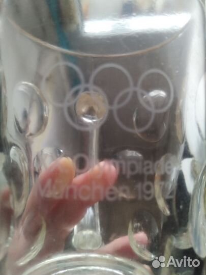 Редкая коллекционная пивная кружка Олимпиада 72 г