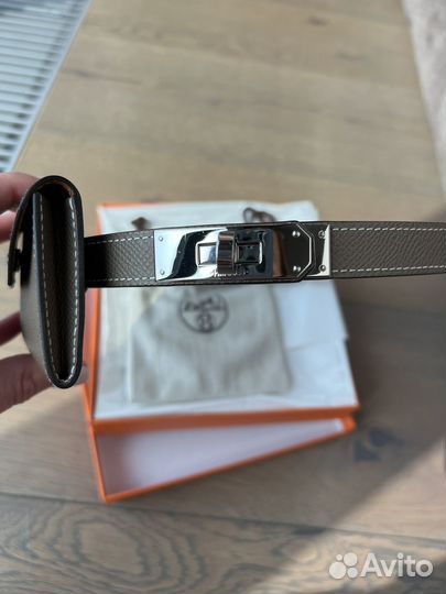 Kelly Pocket 18 Belt Etoupe оригинал