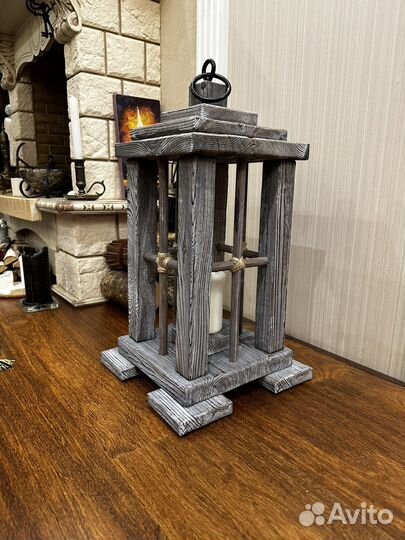 Декоративный напольный подсвечник