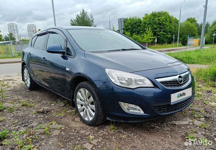Opel Astra 1.4 AT, 2012, 163 500 км