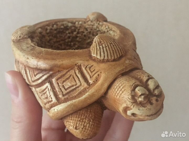Фигурка подсвечник черепаха. Новая