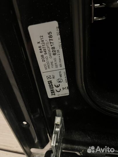 Духовой шкаф Zanussi