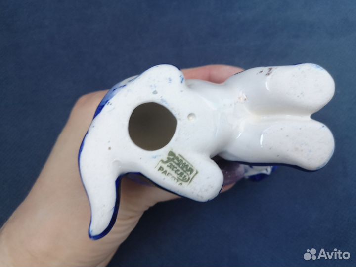 Фигурка тигр гжель