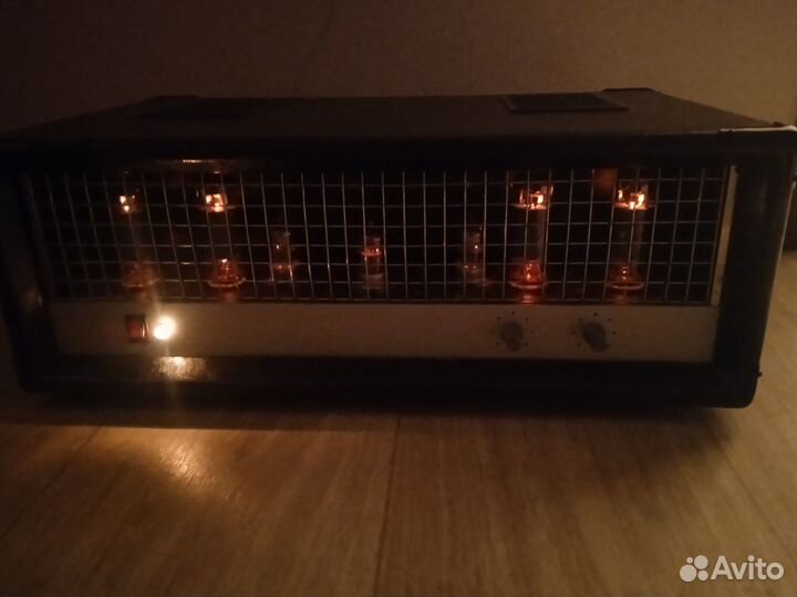 Ламповый усилитель и колонки орбита 35ас-216