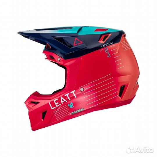 Шлем Leatt Moto 8.5 Helmet Kit Red