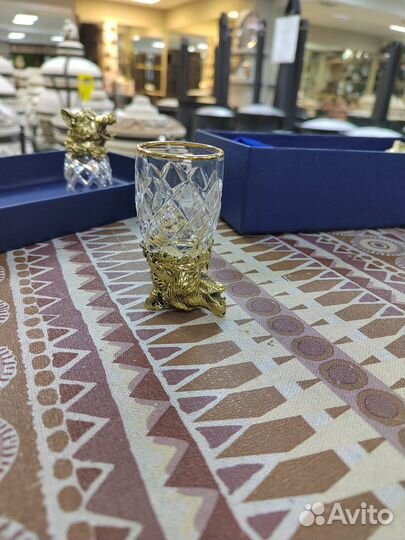 Комплект рюмок ручной работы