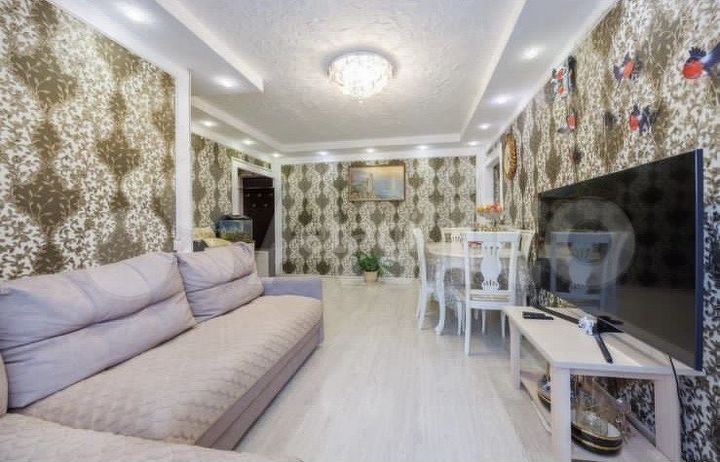 3-к. квартира, 54 м², 2/5 эт.