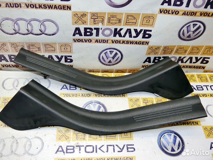 Накладка порога заднего комплект Вольво S40-2