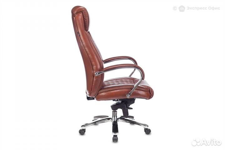 Кресло для руководителя Бюрократ T-9924SL/chokolat