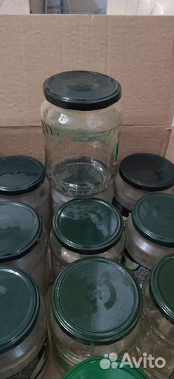 Банка стеклянная, стерильная