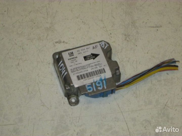 Блок управления AIR BAG Opel Astra G