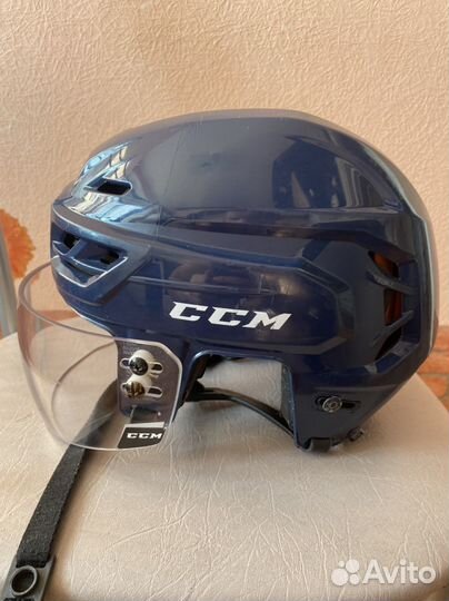 Хоккейный шлем ccm tacks 710 M (Navy, темно-синий)