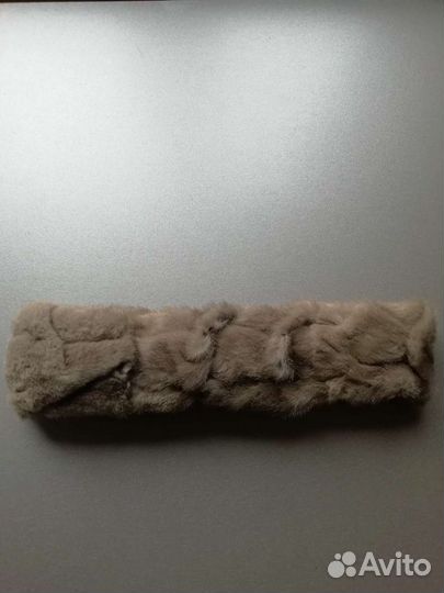 Ободок и повязка на голову из норки