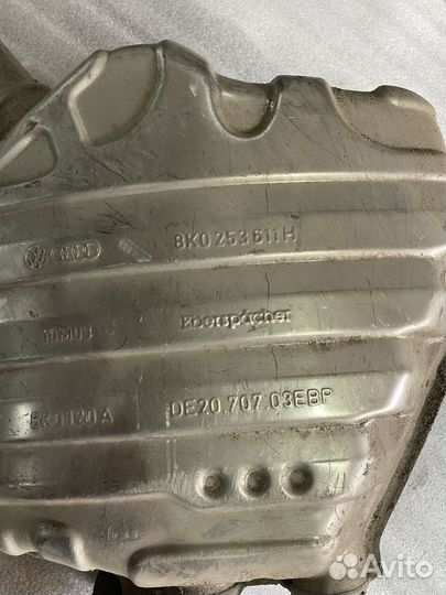 Глушитель резонатор в сборе Ауди А4 Б8