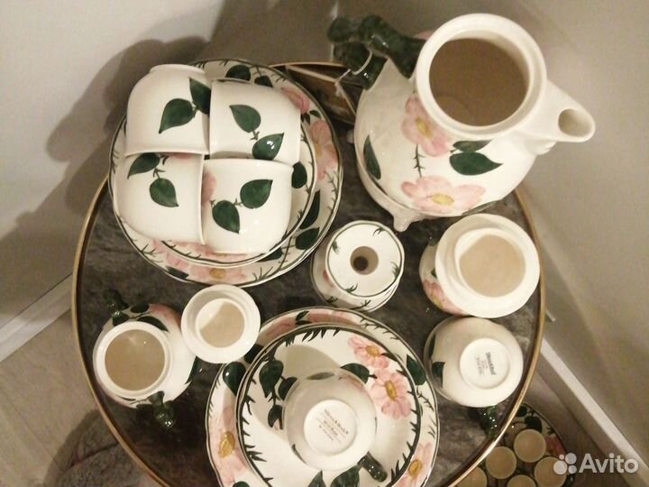 Сервиз чайный на 6 персон Дикая роза Виллерой Бох