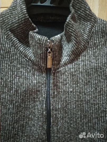 Толстовка вязаная мужская р.48